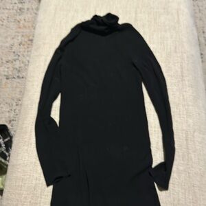 Valette black turtle neck sweater xl